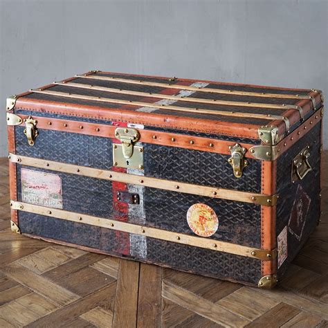 vintage goyard trunks|goyard trunks.